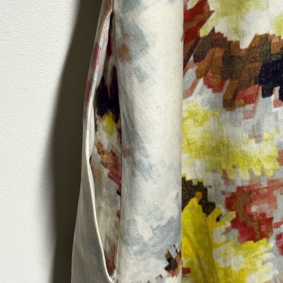 Anthropologie Hunter Bell Kukka Sleeveless Keyhole Tea Dress Sz 0 - Picture 7 of 9